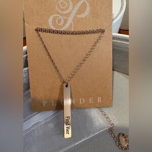 Plunder FIND HER Necklace